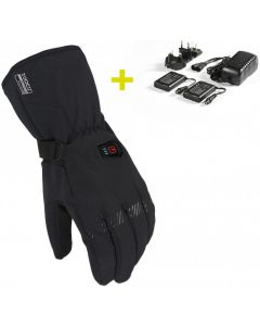 Macna Unite RTX Heated Gloves Black + Accu Kit