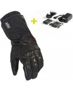Macna Progress RTX DL Heated Gloves Kit (inclusief accu) Black