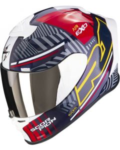 Scorpion EXO-R1 EVO AIR Victory Red/Blue/Yellow