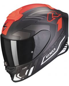 Scorpion EXO-R1 EVO AIR Carbon Supra Silver/White