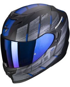 Scorpion EXO-520 EVO AIR Maha Matt Black/Blue