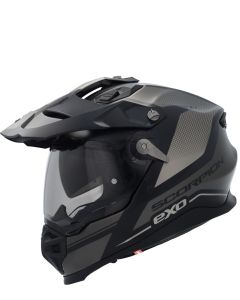 Scorpion ADF-9000 AIR Trail Matt Black/Silver