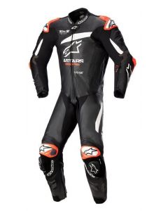 Alpinestars GP Plus V4 Leather One Piece Black White 12