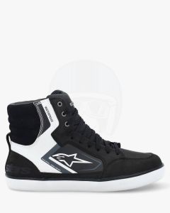 Alpinestars J-6 Waterproof Shoes Black White Cool Gray 1531