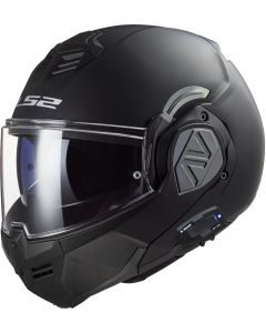 LS2 FF906 Advant Solid Matt Black Met Intercom Ingebouwd