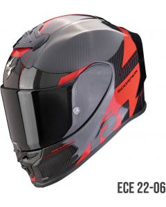 Scorpion EXO-R1 EVO AIR Carbon Rally Black/Red