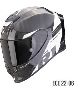Scorpion EXO-R1 EVO AIR Carbon Rally Black/White