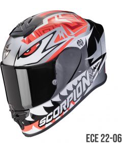Scorpion EXO-R1 EVO AIR Zaccone Silver/Black/Red