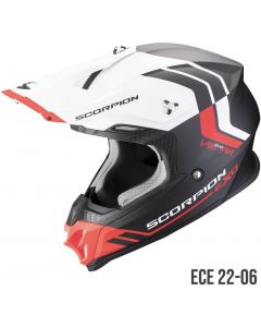 Scorpion VX-16 EVO AIR Fusion Matt Black/Red
