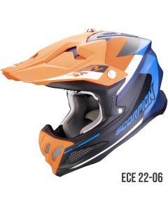 Scorpion VX-22 AIR Beta Matt Blue/Orange