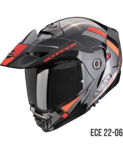 Scorpion ADX-2 Galane Silver/Black/Red