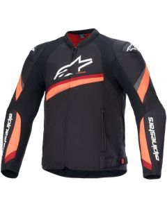 Alpinestars T-GP Plus R V4 Jacket Black Red Fluo 1030