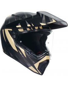 AGV AX9 Steppa Matt Carbon/Grey/Sand 004