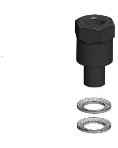 Quad Lock Adapter smartphone houder voor montage an spiegelstang - M8/M10 Adapter smartphone houder voor montage an spiegelstang - M8/M10