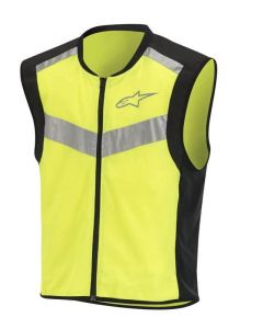 Alpinestars Flare Neon Vest Black/Yellow Fluo 155