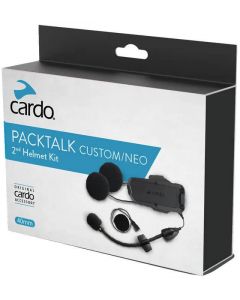 Cardo Packtalk Custom 2e helm kit