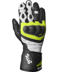GMS GR-1 SF Gloves Black/White/Yellow
