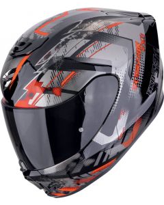 Scorpion EXO-391 Clutter Black/Red