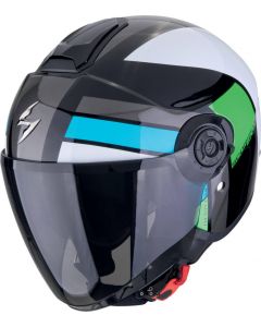Scorpion EXO-CITY II Blur Black/White/Green