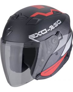 Scorpion EXO-230 Band Matt Black/Red/Silver