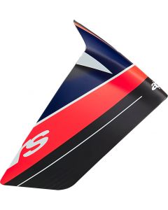 Alpinestars S-R10 Team Race Spoiler Black Carb Red Fluo Dark Blue Matt