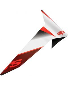 Alpinestars S-R10 Team Standard Spoiler Black Carb Red White Glossy