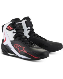 Alpinestars Faster-4 Shoes Black White Red 123
