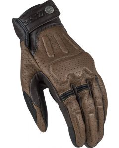 LS2 Rust Man Gloves Brown Leather