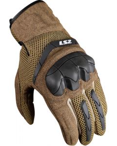 LS2 Kubra Man Gloves Brown