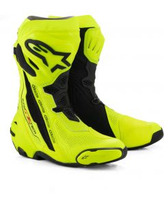Alpinestars Supertech R Vented Boots Yellow Fluo/Black 551