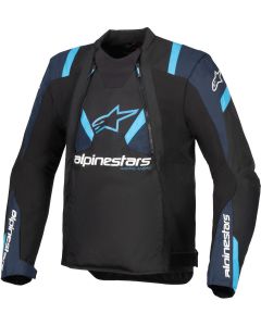 Alpinestars T-Stunt Air Jacket Black/Dark Blue/Blithe Blue 1386
