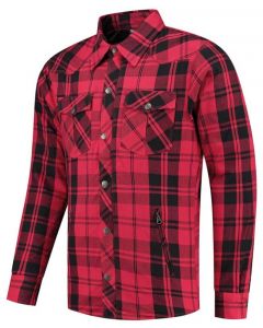 Rusty Stitches Neil-25 Jacket Red-Black