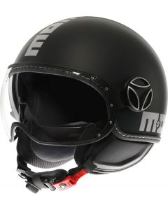 Momo FGTR Evo Mono Matt Black/Silver 001