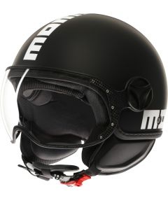 Momo FGTR Classic Mono Matt Black/White 001