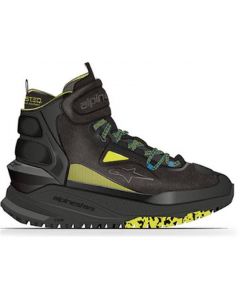 Alpinestars Speedstreet Shoes Black Lime Blue Ocean 1488