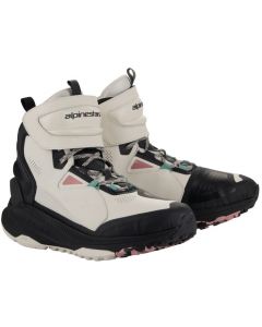Alpinestars Speedstreet Shoes Ecru Coral Black Aqua 8024