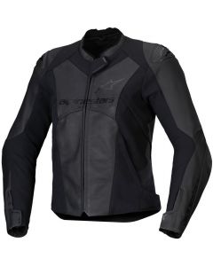 Alpinestars Stella Faster V3 Leather Jacket Black Black 1100