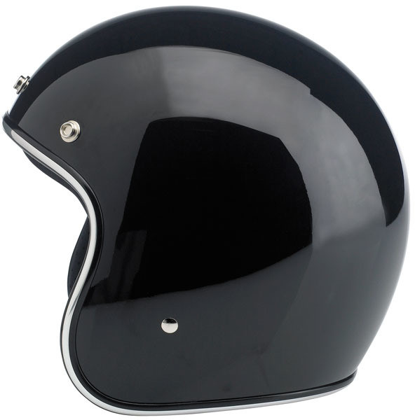 Biltwell Bonanza Flat Black non ECE - Voordeelhelmen.nl