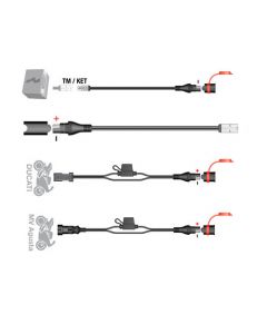 Optimate Accessoires Verloopkabels SAE / TM