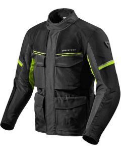 REV'IT Outback 3 Jacket Black/Neon Yellow