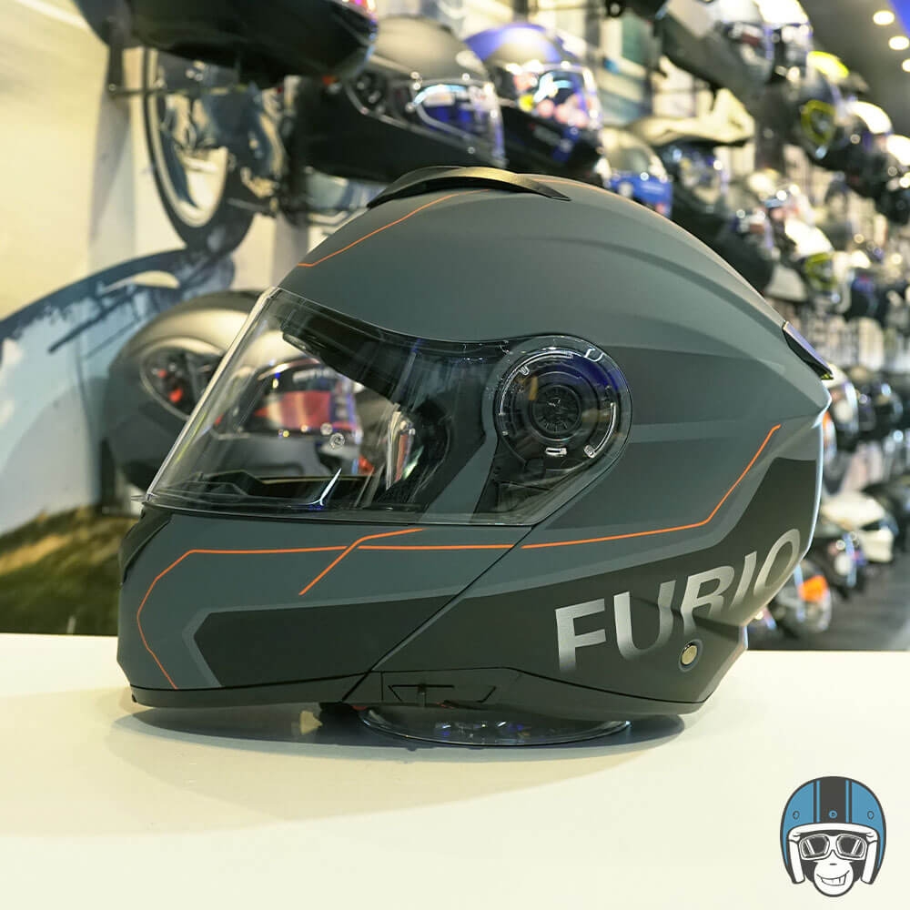 Helm met zonnevizier - Voordeelhelmen.nl