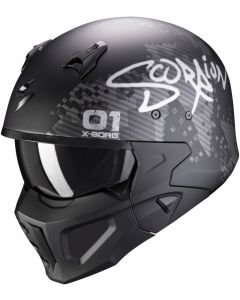 Scorpion Covert-X Xborg Matt Black/Silver
