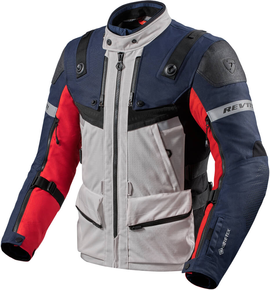 REV'IT Defender 3 GTX Jacket Red/Blue REV'IT Defender 3 GTX Jacket Red/Blue