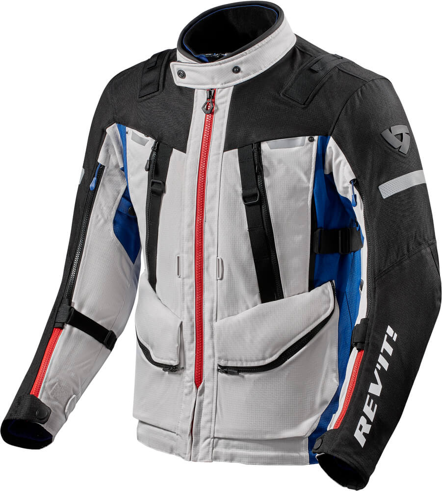 REV'IT Sand 4 H2O Jacket Silver/Blue