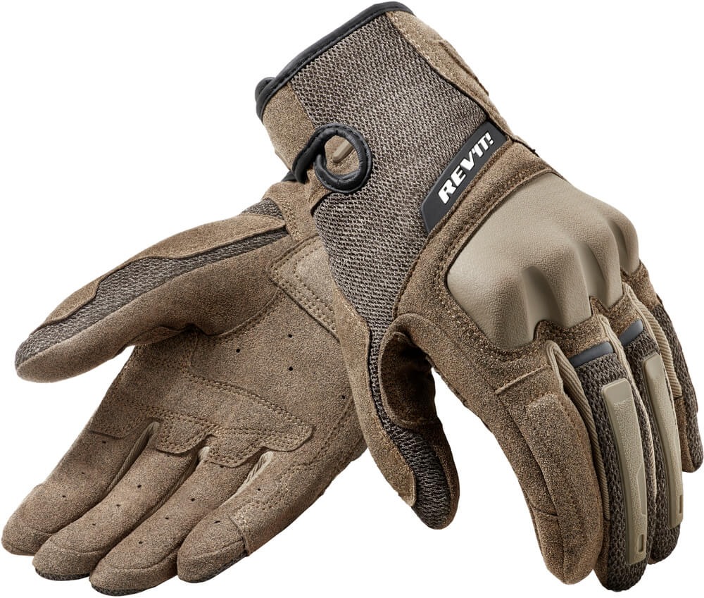 REV'IT Volcano Gloves Sand/Black