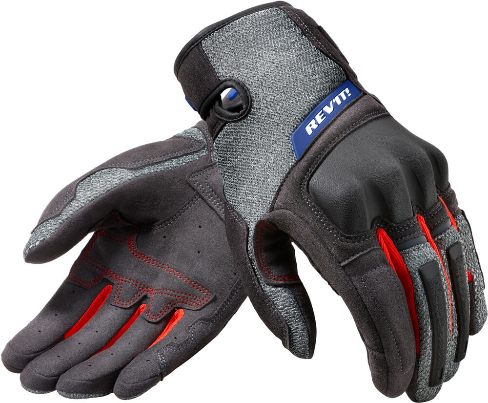 REV'IT Volcano Gloves Black/Grey