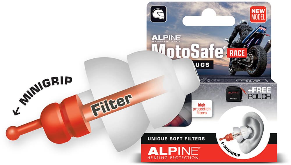 Alpine MotoSafe earplugs Race