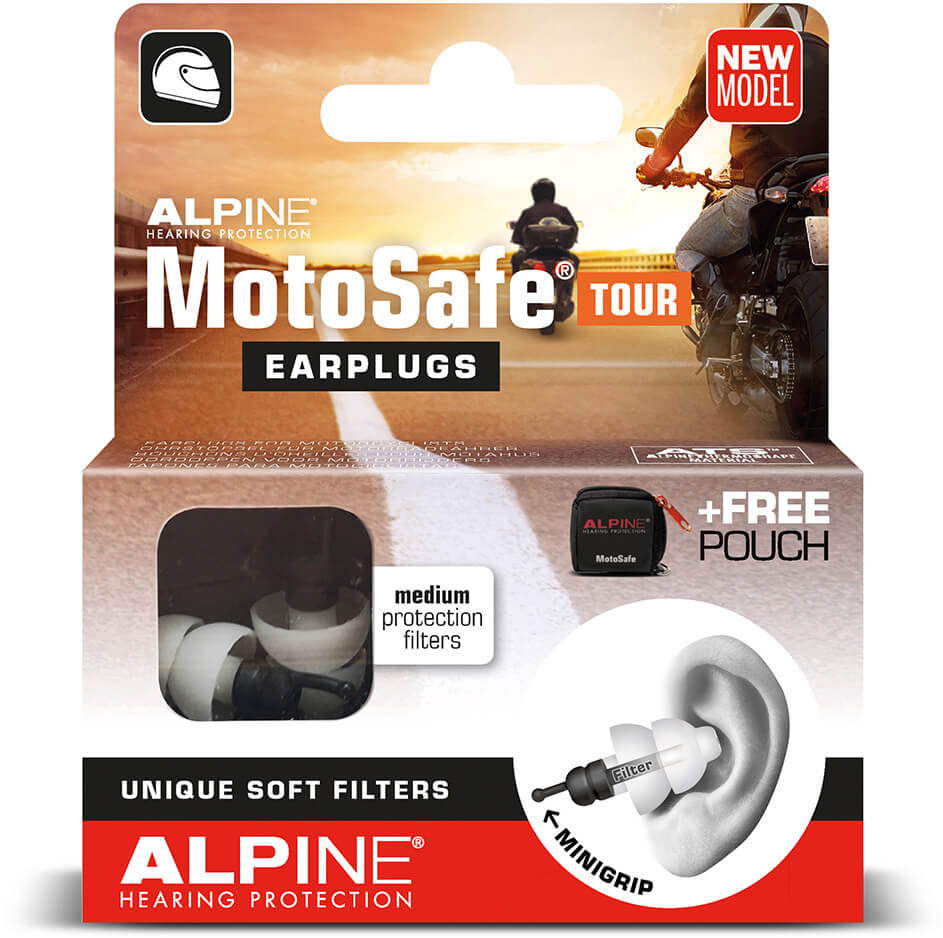 Alpine MotoSafe earplugs Tour