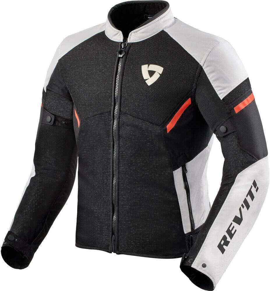 REV'IT GT-R Air 3 Jacket White/Neon Red