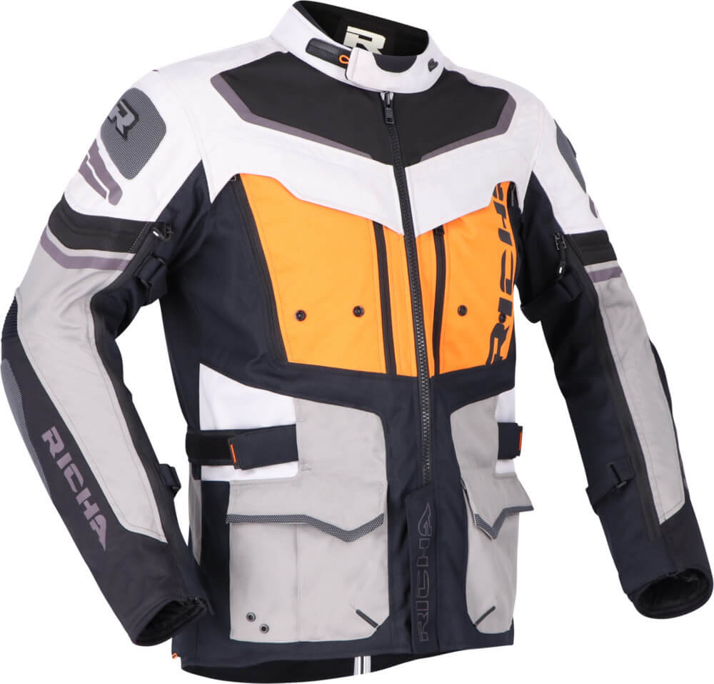 Richa Infinity 2 Adventure Jacket Grey/Orange 500